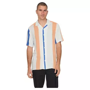 Рубашка с коротким рукавом Only & Sons Wayne Life Reg, разноцветный