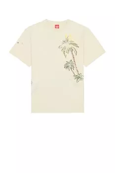 Рубашка с коротким рукавом "Пальмы" Icecream, fog