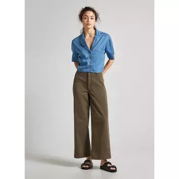 Рубашка с коротким рукавом Pepe Jeans Ava, синий