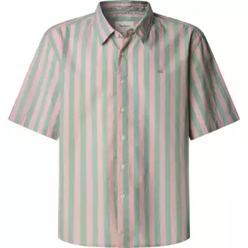 Рубашка с коротким рукавом Pepe Jeans Collin, бежевый