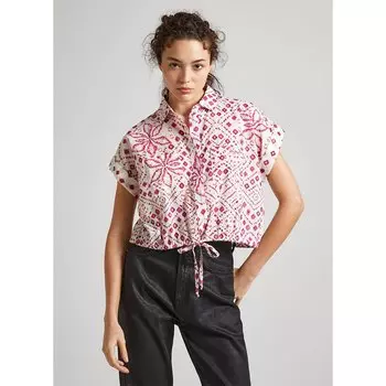 Рубашка с коротким рукавом Pepe Jeans Dulce, розовый
