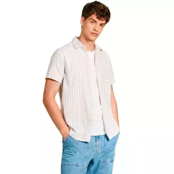 Рубашка с коротким рукавом Pepe Jeans Maco, белый