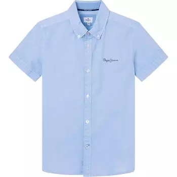 Рубашка с коротким рукавом Pepe Jeans Misterton, синий