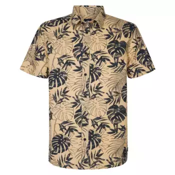 Рубашка с коротким рукавом Petrol Industries M-1050-SIS440, бежевый