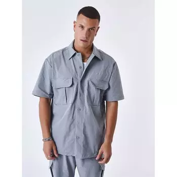 Рубашка с коротким рукавом Project X Paris 2310034, серый