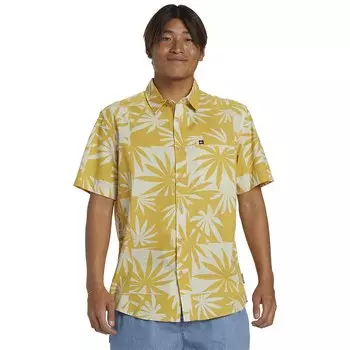 Рубашка с коротким рукавом Quiksilver Aperoclassic, желтый