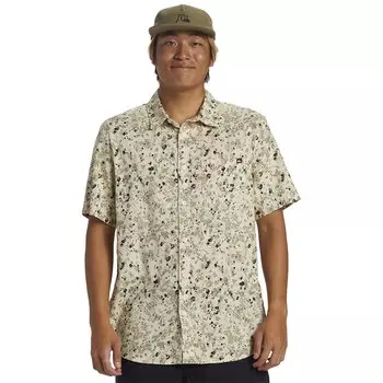 Рубашка с коротким рукавом Quiksilver Fairwaycic, бежевый