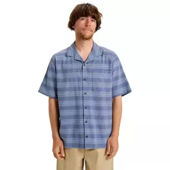 Рубашка с коротким рукавом Quiksilver Room Rock, синий