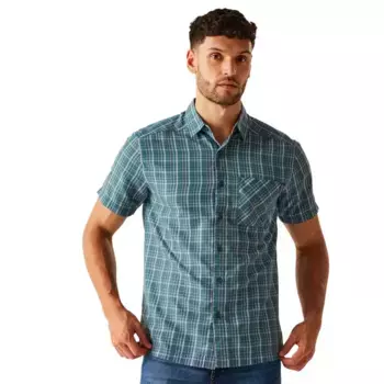 Рубашка с коротким рукавом Regatta Mindanol X, зеленый