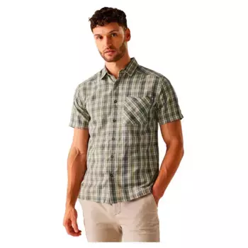 Рубашка с коротким рукавом Regatta Mindanol X, зеленый