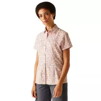 Рубашка с коротким рукавом Regatta Travel Packaway, бежевый