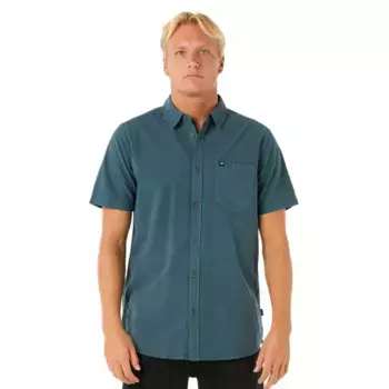 Рубашка с коротким рукавом Rip Curl Classic Surf Washed, синий