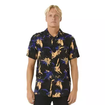 Рубашка с коротким рукавом Rip Curl Fun Times, черный