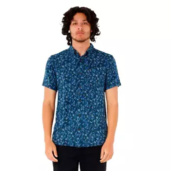 Рубашка с коротким рукавом Rip Curl Fun Times, синий