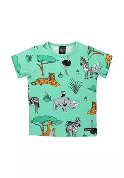 Рубашка с коротким рукавом Safari Груша VILLERVALLA, зеленый