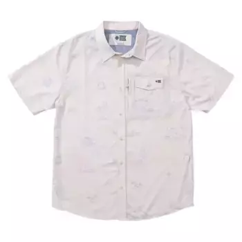 Рубашка с коротким рукавом Salty Crew Helmsman tech woven, белый