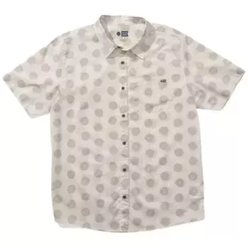 Рубашка с коротким рукавом Salty Crew Uni farm woven, бежевый