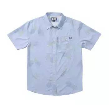 Рубашка с коротким рукавом Salty Crew Weekender tech woven, синий