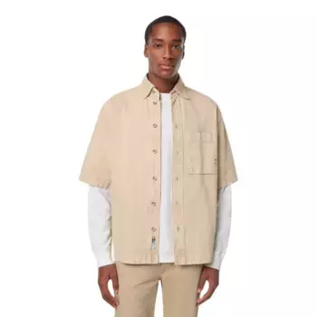 Рубашка с коротким рукавом Scotch & Soda 180019, бежевый