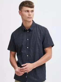 Рубашка с коротким рукавом сдпете Solid, синий