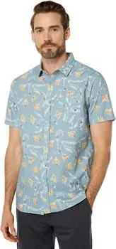 Рубашка с коротким рукавом Sight Study Eco VISSLA, цвет Night