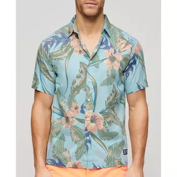 Рубашка с коротким рукавом Superdry Hawaiian, Разноцветный