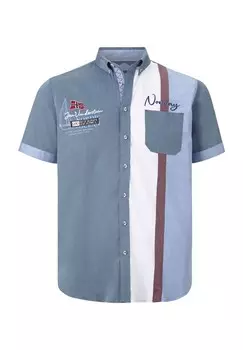 Рубашка с коротким рукавом THJORVEN JAN VANDERSTORM, темно-синий