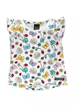 Рубашка с коротким рукавом в цветочек VILLERVALLA, цвет Jahre