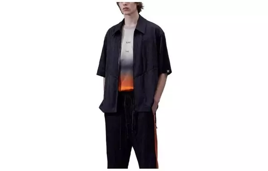 Рубашка с короткими рукавами Adidas X Song For The Mute «Charcoal» Adidas Originals, черный