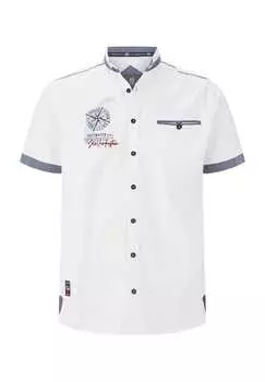 Рубашка с короткими рукавами Bergthal Jan Vanderstorm, белый