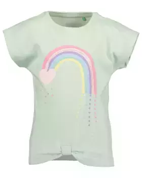 Рубашка с короткими рукавами Blue Seven "kl Md T-Shirt, круглый вырез", цвет Sea Orig