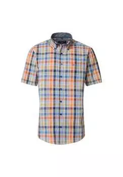 Рубашка с короткими рукавами Casamoda, синий