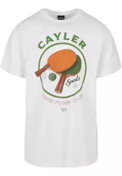 Рубашка с короткими рукавами CAYLER & SONS "Мужская футболка Cayler & Sons C&S Ping Pong Club Tee ", белый