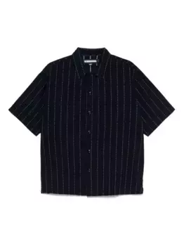 Рубашка с короткими рукавами Добби Neighborhood, черный