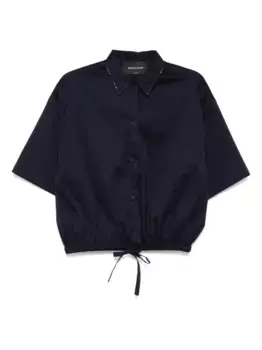 Рубашка с короткими рукавами Fabiana Filippi, синий