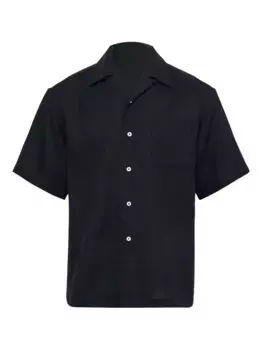 Рубашка с короткими рукавами Fumito Ganryu, черный