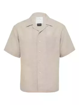 Рубашка с короткими рукавами Fumito Ganryu, нейтральный