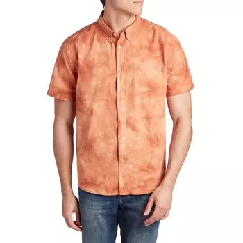 Рубашка с короткими рукавами HUF Bowery, canyon sunset