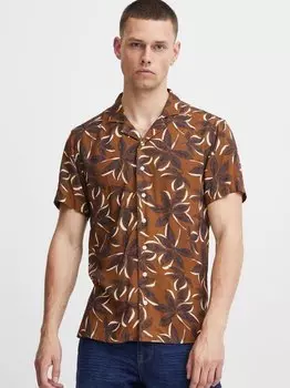 Рубашка с короткими рукавами и бюстгальтером Blend, коричневый