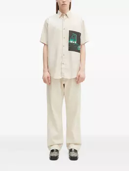 Рубашка с короткими рукавами и графическим принтом «Овен» Aries, нейтральный