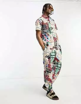 Рубашка с короткими рукавами и графическим принтом ASOS MADE IN KENYA