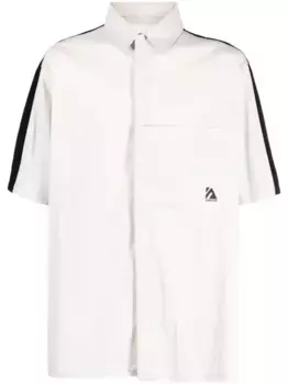 Рубашка с короткими рукавами и графичным принтом AMBUSH, серый