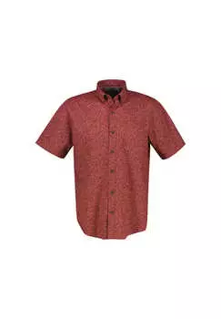Рубашка с короткими рукавами и минимальным рисунком. Lerros, красный