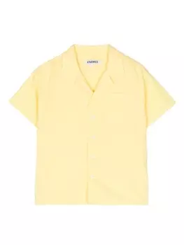 Рубашка с короткими рукавами и воротником-клубом KINDRED, желтый