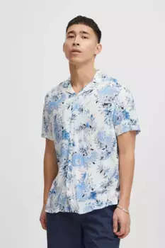 Рубашка с короткими рукавами из смеси "BLEND BHShirt", цвет Dress Blues