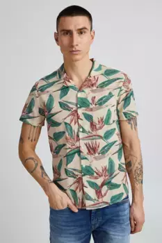 Рубашка с короткими рукавами из смеси "BLEND BHShirt", серый