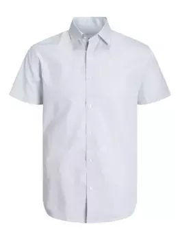 Рубашка с короткими рукавами Jack & Jones "JJJOE STRUCTURE SHIRT SS", белый