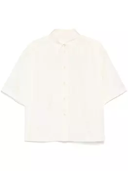Рубашка с короткими рукавами Jil Sander, нейтральный