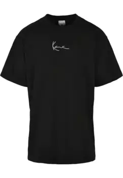 Рубашка с короткими рукавами Karl Kani " Karl Kani Men's KKMQ12001 SMALL SIGNATURE TEE BLK", черный