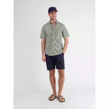 Рубашка с короткими рукавами LERROS "Летняя рубашка с короткими рукавами с принтом LERROS", цвет Mango